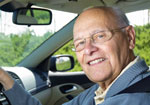 photo of an older male driver