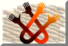 Image of four interlocking hands of different colors, the Specialized Programs Division logo