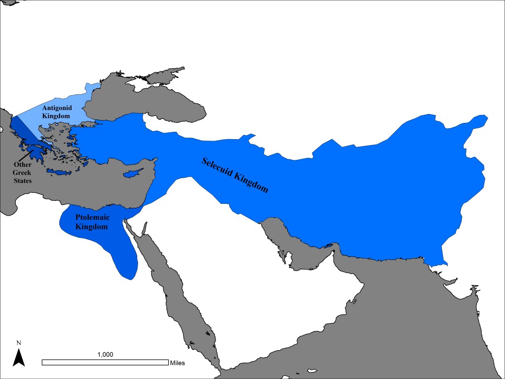 The Kingdoms of the Alexanders successors.