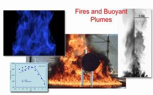 fire and plumes