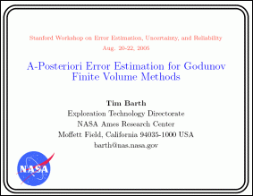 A Posteriori Error Estimation for Godunov Finite Volume Methods