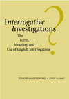 Interrogative Investigations cover