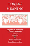 Tokens of Meaning, cover