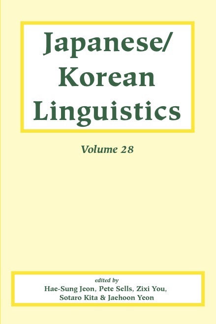 Japanese/Korean Linguistics Volume 28
