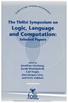 The Tbilisi Symposium on Logic, Language and
  Computation cover