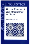 On the Placement and Morphology of Clitics cover