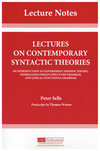 Lectures On Contemporary Syntactic Theories cover