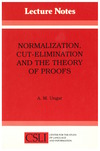 >Normalization, Cut-Elimination and the Theory of Proofs cover