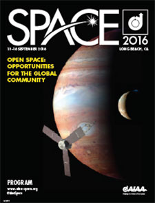 Cover of AIAA Space 2016 Program (CLick to visit web page)