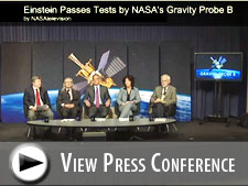 Video from press conference at NASA Headquarters on 4 May 2011.