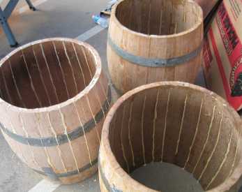 Three Glued Barrels