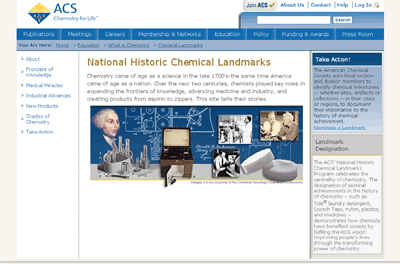 ACS National Historic Chemical Landmarks