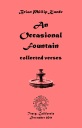 An Occasional Fountain : collected verses.