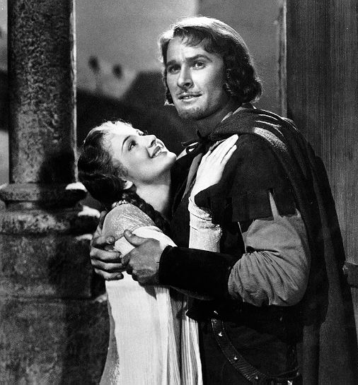  Olivia De Havilland and Errol Flynn in The Adventures of Robin Hood