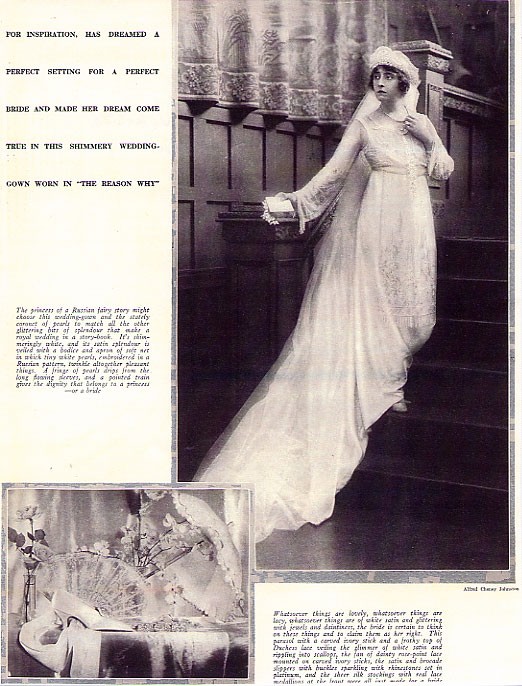 Clara Kimball Young in Lucile fashilns from Vogue