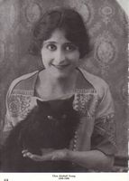 Clipped photo of Young with a black cat