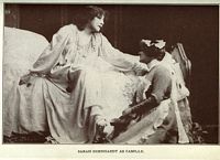Sarah Bernhardt as Camille