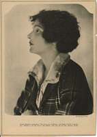 Norma Talmadge in Checked dress ca. 1923