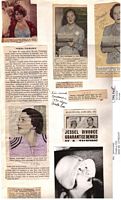 Norma and Constance Talmadge scrapbook pages