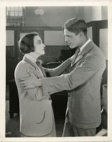 Film still from Smouldering Fires, with Frederick, Malcolm McGregor