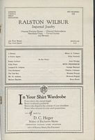 Curran Theatre program for The Lady, 1925