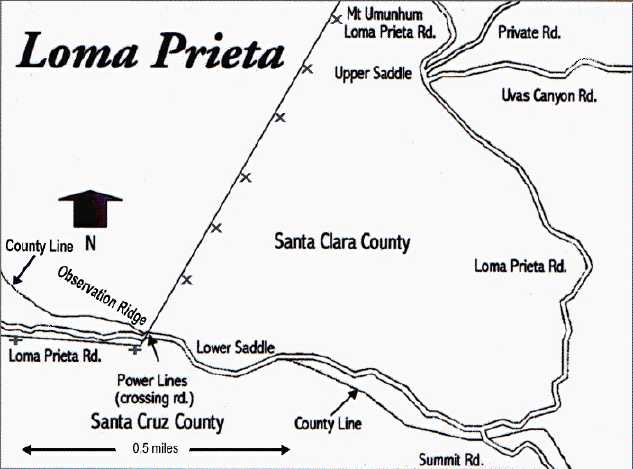 Loma Prieta Map