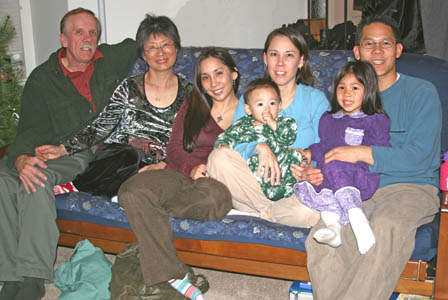family picture, Dec. 2006
