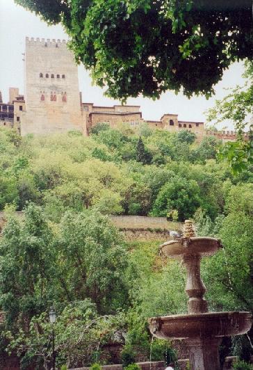 Alhambra from below