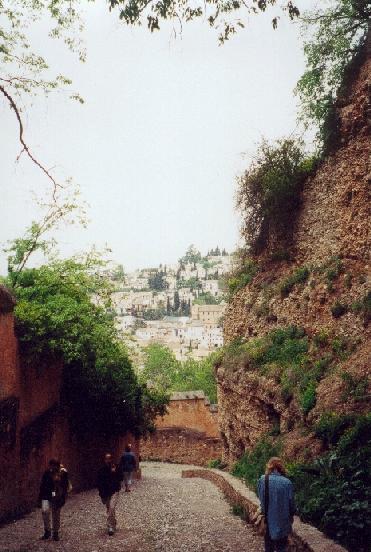 Granada from the Cuesta de los Chinos