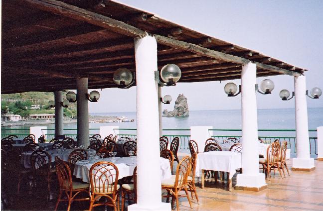 Hotel terrace